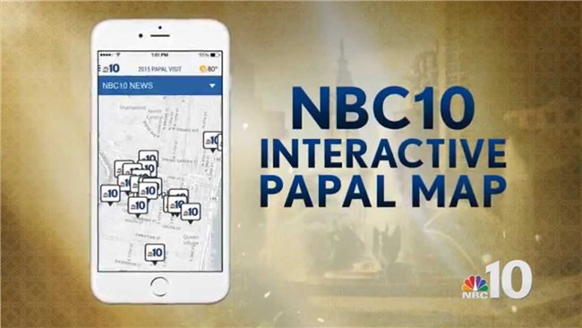 Logo for Papal Map App