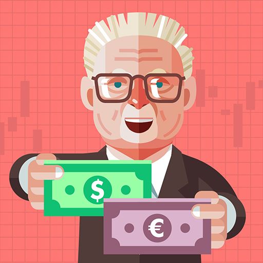 Logo for Forex Hero – trading game