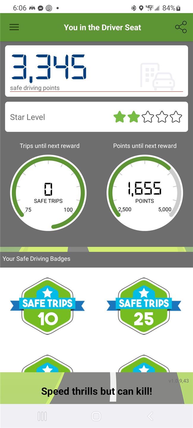 Logo for You in the Driver Seat (YDS) App