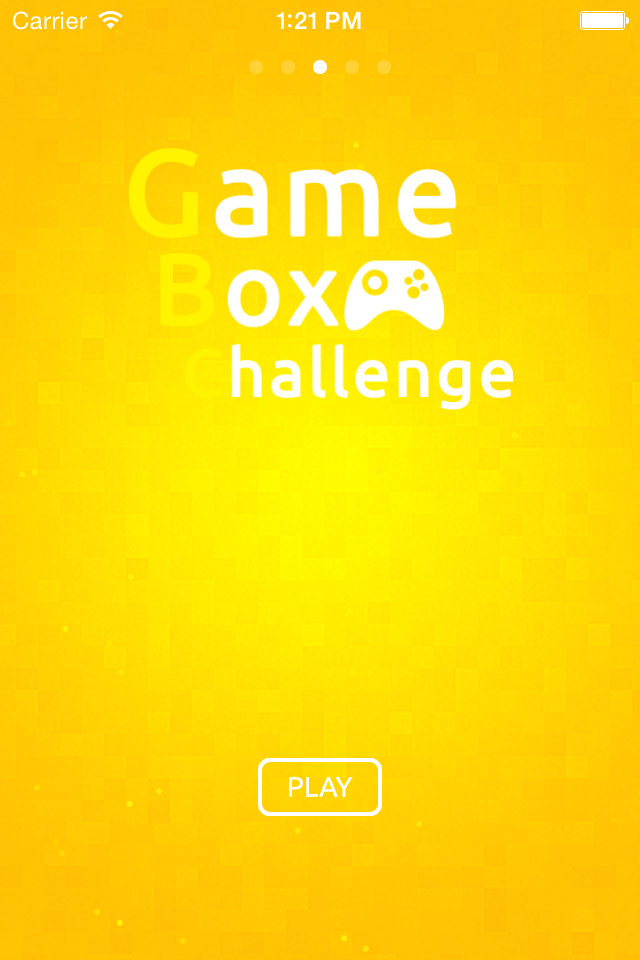 Logo for Game Box Challenge
