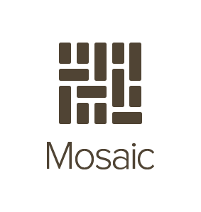Logo for Mosaic by Mixbook 