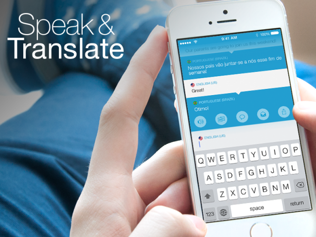 Logo for Speak & Translate for Messenger