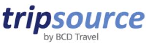 Logo for TripSource® by BCD Travel 