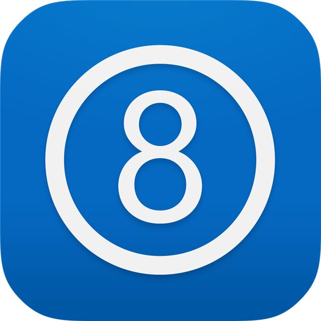 Logo for The 8 App