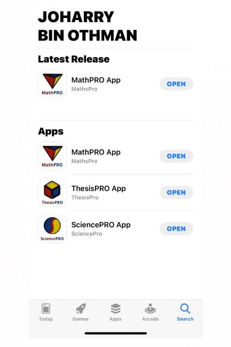 Logo for MathPro, SciencePro and ThesisPro