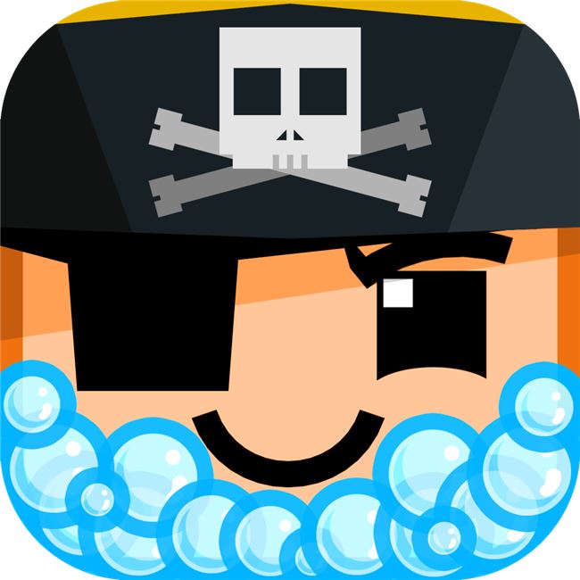 Logo for BubbleBeard: Puzzle Pirate