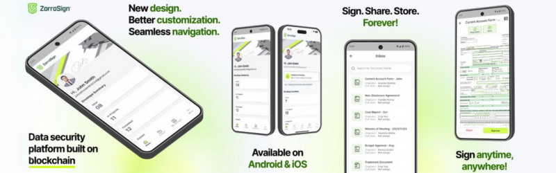 App Spotlight: ZorroSign iOS Mobile App